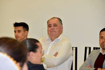 Visita de apyo a los grupos murgueros de Telde (Foto Francisco Javier Santana)